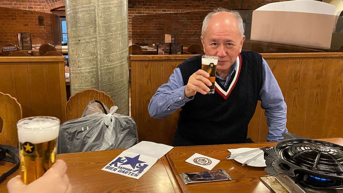 サッポロビール園で乾杯